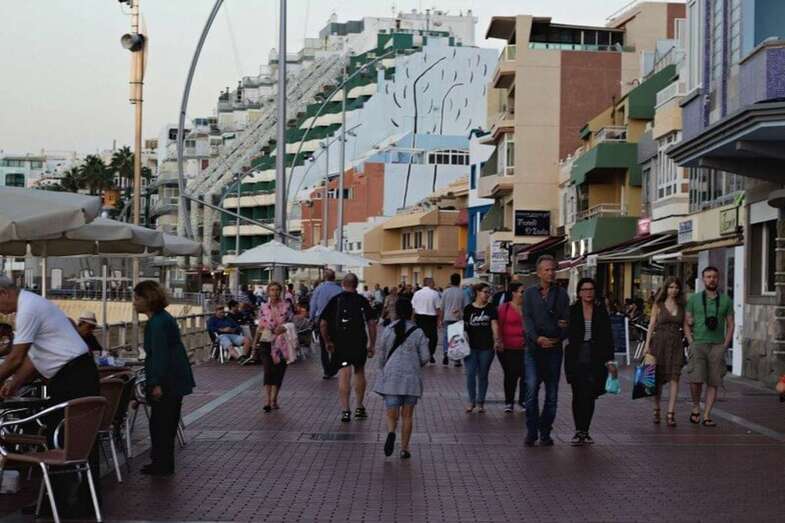 Paseo de Las Canteras, en una imagen de archivo/Multimedia.